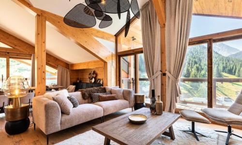 Ski verhuur Appartement 5 kamers 8 personen (166m²) - Résidence Ariondaz Bleuet - Courchevel - Buiten zomer