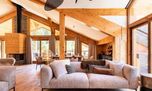 Ski verhuur Appartement 5 kamers 8 personen (166m²) - Résidence Ariondaz Bleuet - Courchevel - Buiten zomer