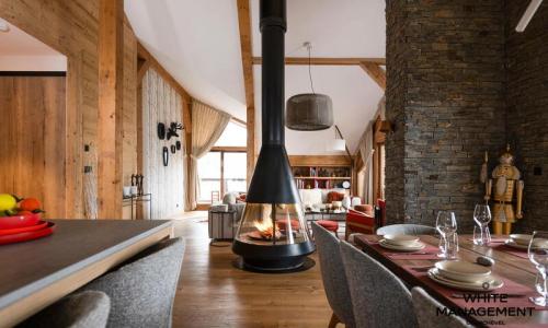 Ski verhuur Appartement 6 kamers 13 personen (209m²-11) - Résidence Ariondaz Bleuet - Courchevel - Buiten zomer