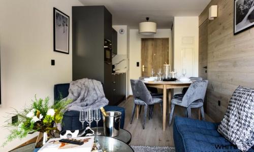 Vakantie in de bergen Appartement 2 kamers 4 personen (39m²-1) - Résidence Ariondaz Campanule - Courchevel - Buiten zomer