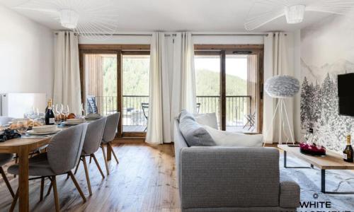 Location au ski Appartement 4 pièces 6 personnes (71m²-2) - Résidence Ariondaz Campanule - Courchevel - Extérieur été