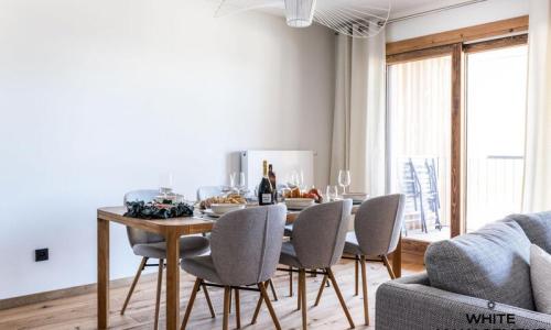 Vakantie in de bergen Appartement 4 kamers 6 personen (71m²-2) - Résidence Ariondaz Campanule - Courchevel - Buiten zomer