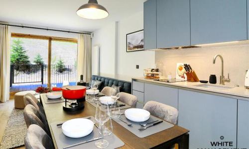 Vacances en montagne Appartement 2 pièces 5 personnes (36m²-1) - Résidence Ariondaz Hellebore - Courchevel - Extérieur été