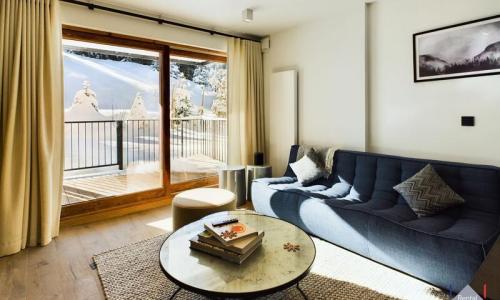 Каникулы в горах Апартаменты 2 комнат 5 чел. (36m²-1) - Résidence Ariondaz Hellebore - Courchevel - летом под открытым небом