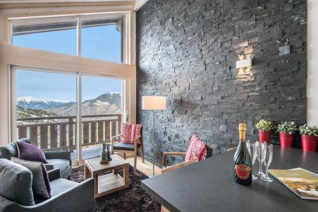 Holiday in mountain resort 5 room apartment 8 people (B31) - Résidence Aspen Lodge - Courchevel - Living room