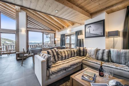 Vakantie in de bergen Appartement duplex 5 kamers 8 personen (A31) - Résidence Aspen Lodge - Courchevel - Woonkamer