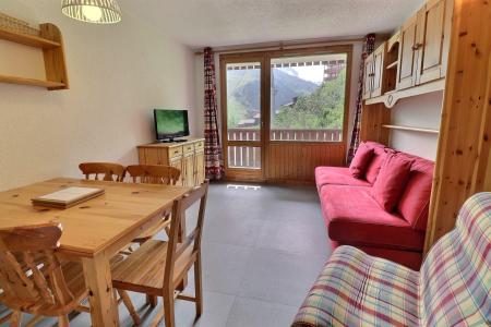 Vacanze in montagna Monolocale con alcova per 4 persone (008) - Résidence Asphodèles - Méribel-Mottaret - Soggiorno