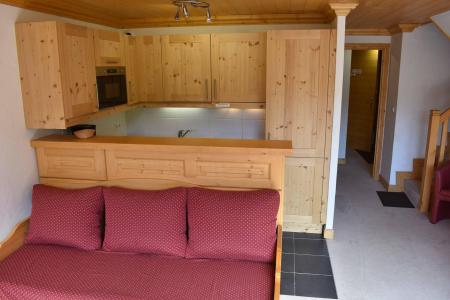 Vakantie in de bergen Appartement duplex 4 kamers 8 personen (009) - Résidence Aubépine - Méribel - Woonkamer