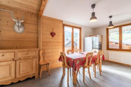 Holiday in mountain resort 3 room apartment 6 people - Résidence Aulnaie - Les Gets - Living room