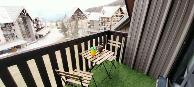 Vacaciones en montaña Apartamento cabina 2 piezas para 6 personas (450) - Résidence Aurans - Réallon
