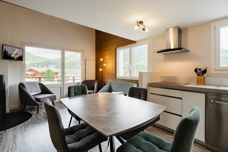 Vakantie in de bergen Appartement 3 kamers mezzanine 6 personen (4) - Résidence Autan - La Clusaz - Woonkamer
