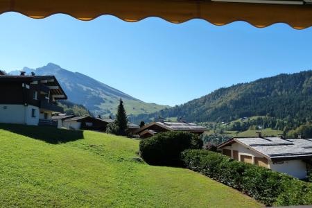 Urlaub in den Bergen Wohnung 3 Mezzanine Zimmer 6 Leute (AUTAN3) - Résidence Autan - La Clusaz - Balkon