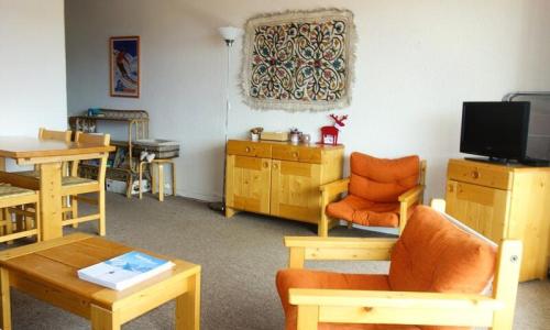 Wynajem na narty Apartament 2 pokojowy 6 osób (48m²) - Résidence Azur - Alpe d'Huez - Pokój gościnny