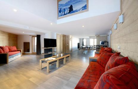 Holiday in mountain resort 6 room apartment 15 people (415) - Résidence Backgammon - Montchavin La Plagne - Living room