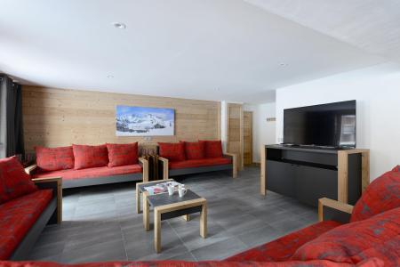 Urlaub in den Bergen 7-Zimmer-Appartment für 16 Personen (408) - Résidence Backgammon - Montchavin La Plagne - Wohnzimmer