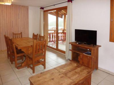 Holiday in mountain resort 3 room duplex apartment 8 people (494) - Résidence Balcon des Airelles - Les Orres - Living room