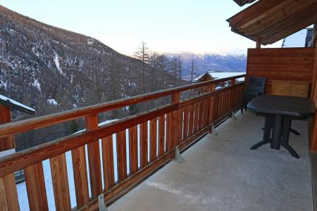 Holiday in mountain resort 4 room duplex apartment 8 people (501) - Résidence Balcon des Airelles - Les Orres - Balcony