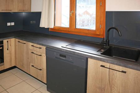 Holiday in mountain resort 4 room duplex apartment 8 people (501) - Résidence Balcon des Airelles - Les Orres - Kitchenette