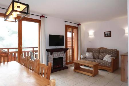 Vacaciones en montaña Apartamento dúplex 4 piezas 8 personas (501) - Résidence Balcon des Airelles - Les Orres - Estancia