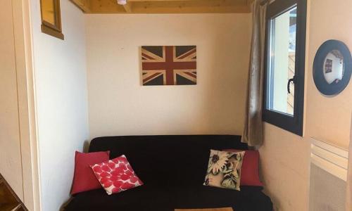Rent in ski resort 2 room apartment 6 people (25m²) - Résidence Balcons D'huez - Alpe d'Huez - Living room