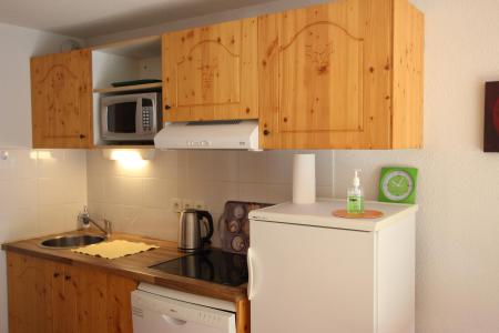 Holiday in mountain resort Studio 4 people (002) - Résidence Balcons de Recoin - Chamrousse - Kitchenette