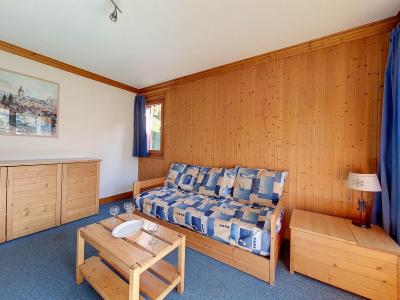 Urlaub in den Bergen 2-Zimmer-Holzhütte für 6 Personen (B4) - Résidence Balcons de Tougnette - Saint Martin de Belleville - Wohnzimmer