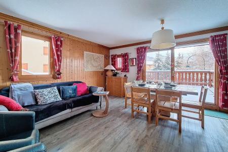 Urlaub in den Bergen 3-Zimmer-Appartment für 6 Personen (B2) - Résidence Balcons de Tougnette - Saint Martin de Belleville - Wohnzimmer