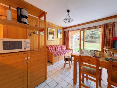 Vakantie in de bergen Appartement 2 kabine kamers 6 personen (A2) - Résidence Balcons de Tougnette - Saint Martin de Belleville - Woonkamer