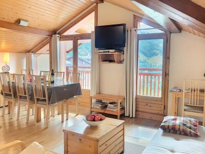 Vakantie in de bergen Appartement 4 kamers 6 personen (B9) - Résidence Balcons de Tougnette - Saint Martin de Belleville - Woonkamer