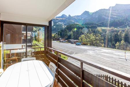 Urlaub in den Bergen Studio Schlafnische 6 Personen (BALM06) - Résidence Balme I - La Clusaz - Balkon