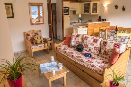 Vakantie in de bergen Appartement 3 kamers 6 personen (8) - Résidence Beau Soleil - Val Thorens - Woonkamer