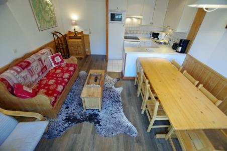 Urlaub in den Bergen 3-Zimmer-Appartment für 7 Personen (121CL) - Résidence Bec Rouge - Tignes - Wohnzimmer