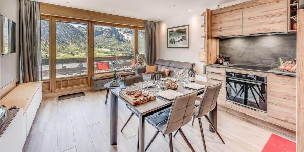 Holiday in mountain resort 2 room apartment cabin 6 people (652P) - Résidence Bec Rouge - Tignes