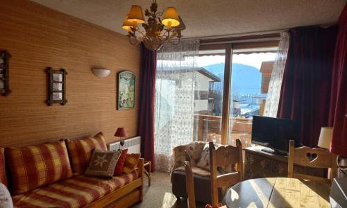 Vakantie in de bergen Appartement 2 kamers 4 personen (33m²) - Résidence Bel Oisans I - MH - Alpe d'Huez - Woonkamer