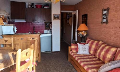 Vakantie in de bergen Appartement 2 kamers 4 personen (33m²) - Résidence Bel Oisans I - MH - Alpe d'Huez - Woonkamer