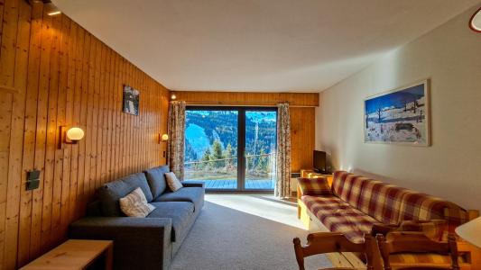 Holiday in mountain resort Studio 4 people (A3) - Résidence Bélier - Flaine - Living room