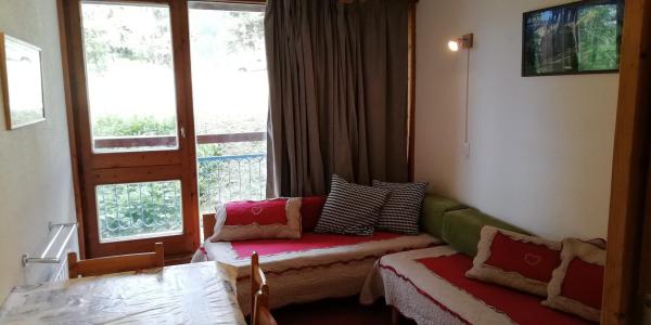 Vakantie in de bergen Studio bergnis 4 personen (529) - Résidence Belles Challes - Les Arcs - Woonkamer