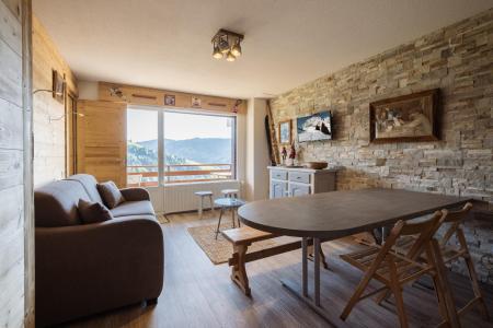 Urlaub in den Bergen 2-Zimmer-Berghütte für 6 Personen (631) - Résidence Belvedere 2 - La Clusaz - Wohnzimmer