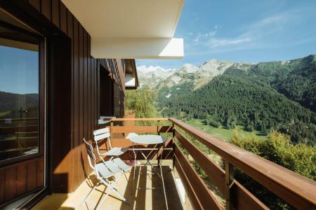 Urlaub in den Bergen 2-Zimmer-Berghütte für 6 Personen (BEL631) - Résidence Belvedere 2 - La Clusaz - Balkon