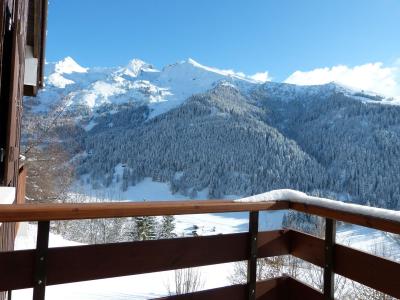 Urlaub in den Bergen 2-Zimmer-Berghütte für 6 Personen (BEL631) - Résidence Belvedere 2 - La Clusaz - Balkon