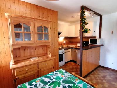 Vakantie in de bergen Appartement 2 kamers 4 personen (190-1k) - Résidence Belvédère - Le Grand Bornand - Woonkamer