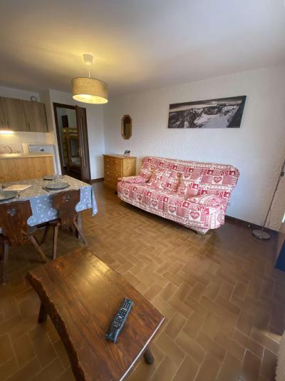 Vakantie in de bergen Studio bergnis 4 personen (2-1H) - Résidence Belvédère - Le Grand Bornand - Woonkamer