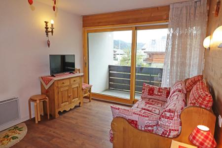 Holiday in mountain resort 2 room apartment 5 people (R51) - Résidence Benevy - Les Gets - Living room