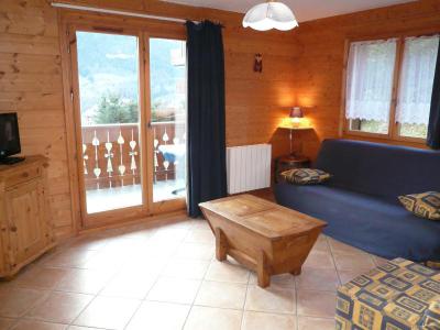 Urlaub in den Bergen 3-Zimmer-Appartment für 4 Personen (6D R) - Résidence Bergerie des 3 Vallées D - Méribel - Wohnzimmer