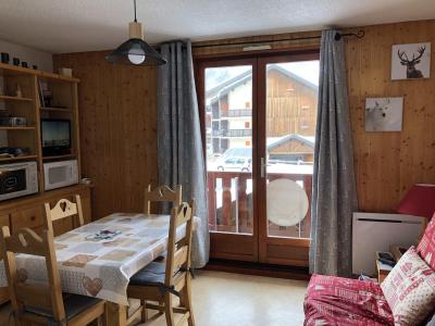 Vakantie in de bergen Studio cabine 4 personen (56) - Résidence Bételgeuse - Valloire - Woonkamer