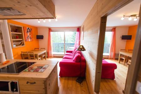 Vakantie in de bergen Appartement 2 kamers 4 personen (BEZBRE) - Résidence Bez - Serre Chevalier - Woonkamer