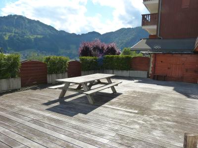 Wakacje w górach Apartament 5 pokojowy kabina 8 osób (02) - Résidence Biblos - La Clusaz - Taras