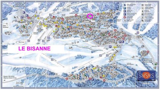 Vacanze in montagna Résidence Bisanne - Les Saisies - Mappa