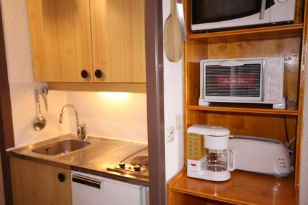 Vacances en montagne Studio 4 personnes (009) - Résidence Bisanne - Les Saisies - Kitchenette