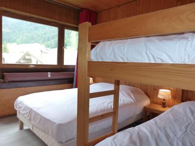 Urlaub in den Bergen 3-Zimmer-Appartment für 6 Personen (BISO12) - Résidence Bison - La Clusaz - Schlafzimmer